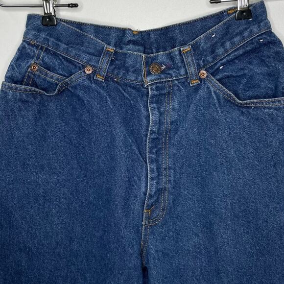 Vintage Levi’s 554 White Tab Double Horse Patch Women's Sz 26x32 High Rise Jeans - Picture 10 of 12